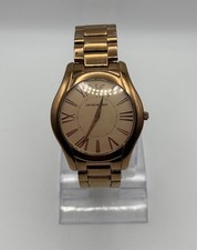 Relógio de pulso analógico de quartzo EMPORIO ARMANI AR-2061 tom ouro rosa, usado comprar usado  Enviando para Brazil