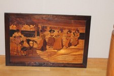 Tableau marqueterie alsace d'occasion  Zillisheim