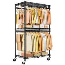 Rolling clothes rack for sale  Saint James