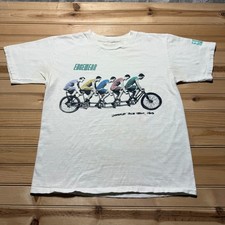 Camiseta Gráfica Vintage Anos 90 Tandem Ciclismo Quíntuplo Pace Team 1903 Tamanho Grande comprar usado Camiseta Gráfica Vintage Anos 90 Tandem Ciclismo Quíntuplo Pace Team 1903 Tamanho Grande comprar usado  Enviando para Brazil