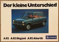 Autobianchi a112 single for sale  LEICESTER
