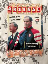 Rare arsenal programmes for sale  LONDON