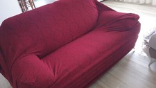 Copridivano rosso scuro usato  Nardo