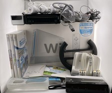 Usado, Pacote Nintendo Wii: Wii liga, mas não lê discos, cabos, jogos, controles comprar usado Usado, Pacote Nintendo Wii: Wii liga, mas não lê discos, cabos, jogos, controles comprar usado  Enviando para Brazil
