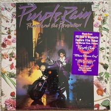 Prince Purple Rain 1984 Allied Pressing EX vinyl NM cover in shrink w/stickers comprar usado  Enviando para Brazil