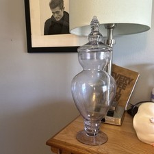 Apothecary jar glass for sale  Lees Summit