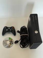 Microsoft Xbox 360 S Slim 250GB Preto COM CONTROLE - Testado e funcionando comprar usado  Enviando para Brazil