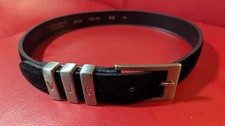Versace belt suede for sale  LEICESTER