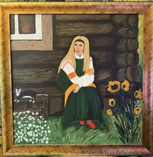 Original vintage painting for sale  MALVERN