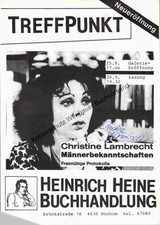 Riginal autogramm christine gebraucht kaufen  Dortmund