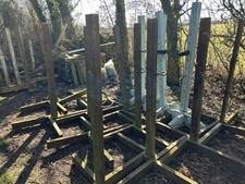 Wooden showjumps for sale  KETTERING