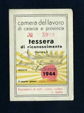 Tessera camera del usato  Lentini