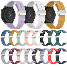 Für Amazfit GTR Mini Silikon Band Magnetic Silber Schnalle Uhren Armband Zubehör, usado comprar usado  Enviando para Brazil
