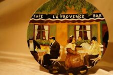 Prato de jantar colecionável Guy Buffet “Cafe La Provence” comprar usado  Enviando para Brazil
