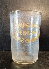 Verre gobelet souvenir d'occasion  Buchy