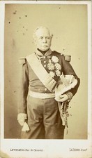 Usado, CDV Ca 1860 Maréchal RANDON Militaire et Homme politique, gouverneur en Algérie comprar usado  Enviando para Brazil