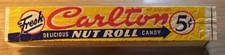 1940 Carlton 5c invólucro de barra de chocolate em forma original - 2-1/4 oz Curtiss Candy comprar usado  Enviando para Brazil
