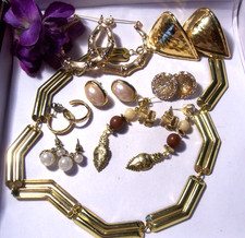 Konvolut modeschmuck goldf gebraucht kaufen  Daun