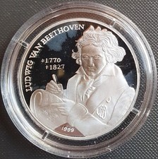 Silbermünze ludwig van gebraucht kaufen  Weinstadt