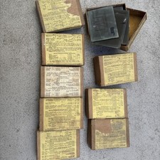Boxes vintage glass for sale  GRANTHAM