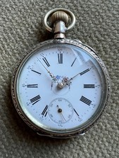 Antike taschenuhr silber gebraucht kaufen  Blankenburg