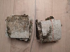 Birkenplatten 10x10 birkenrind gebraucht kaufen  Cottbus