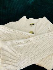 White company aran for sale  STOCKTON-ON-TEES