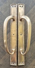 Pair antique brass for sale  DONCASTER
