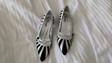 Black silver striped for sale  LONDON