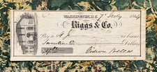Check signed abraham for sale  Barrington