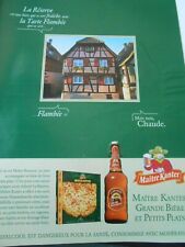 Publicté advertising 1997 d'occasion  La Verpillière