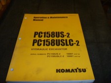 Komatsu pc158us pc158uslc for sale  Fairfield