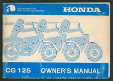 honda cg125 brazil for sale  UK