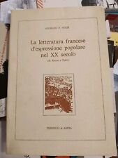 Sozzi letteratura francese usato  Napoli