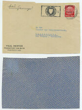 76118 - Stempel: Własna ostrożność najlepsza ochrona przed wypadkami - Frankfurt (Main) 7.9.1940, używany na sprzedaż 76118 - Stempel: Własna ostrożność najlepsza ochrona przed wypadkami - Frankfurt (Main) 7.9.1940, używany na sprzedaż  Wysyłka do Poland