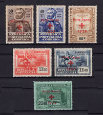 Portugal 1929 RED CROSS CRUZ VERMELHA VERMELHA #17/22 conjunto completo, MH FVF comprar usado  Enviando para Brazil