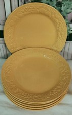 Assiettes dessert jaune d'occasion  Concarneau