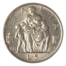 Lire 1937 qfdc usato  Vajont
