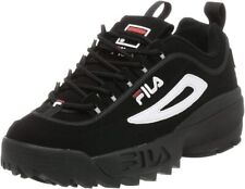 Fila Sport Czarne Buty Męskie Komfort Casual Klasyczne Miękkie Koronki Strada Disruptor II na sprzedaż  Wysyłka do Poland