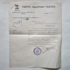 Fascismo pnf molinella usato  Milano