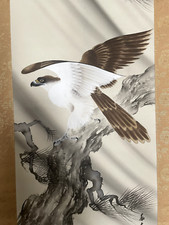 Japanese scroll hawk for sale  Oakland
