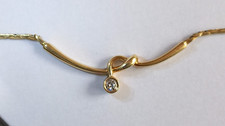 Collier 585er gelbgold gebraucht kaufen  Neustadt an der Weinstraße