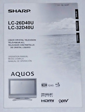 Sharp aquos owners for sale  Spokane