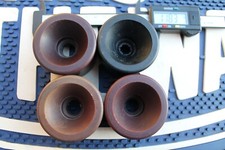 Conjunto de 4 rodas de skate San Francisco Skates marrom preto 59mm x 41mm anos 80 WF3 comprar usado  Enviando para Brazil