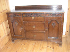 Antique oak sideboard for sale  GLOSSOP