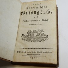 Ansbachisches gesangbuch 1800 gebraucht kaufen  Weißenburg i.Bay.