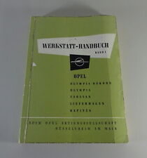 Workshop manual opel d'occasion  Expédié en Belgium