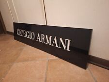 Colecionáveis raros grandes de letreiros Giorgio Armani loja de exibição comprar usado  Enviando para Brazil