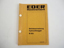 Eder m825 hydraulikbagger gebraucht kaufen  Merseburg