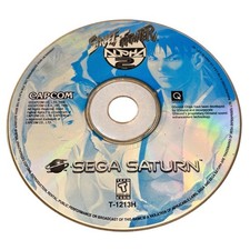 Street Fighter Alpha 2 Sega Saturn 1996 disco de videogame testado apenas funcionando comprar usado  Enviando para Brazil